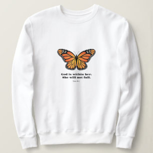 Monarch Butterfly-skjortan Gud finns i henne T Shirt