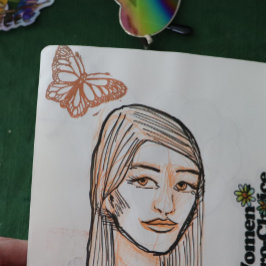Monarch Butterfly Stämpel