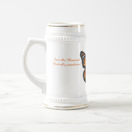 Monarch Butterfly Stein Sejdel