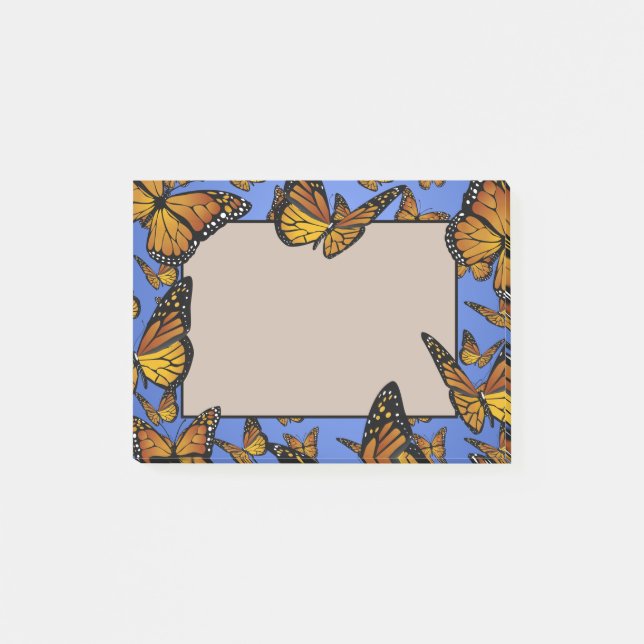 Monarch Butterfly Storm Post-it Block (Framsida)