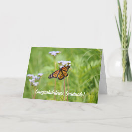 Monarch Butterfly Studenten Card Kort