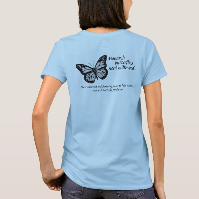 Monarch butterfly T-Shirt (Baksida)