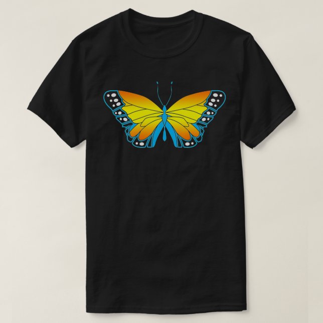 Monarch Butterfly T Shirt (Design framsida)