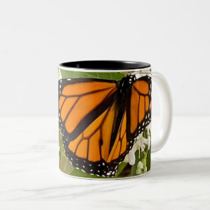 Monarch Butterfly Två-Tonad Mugg