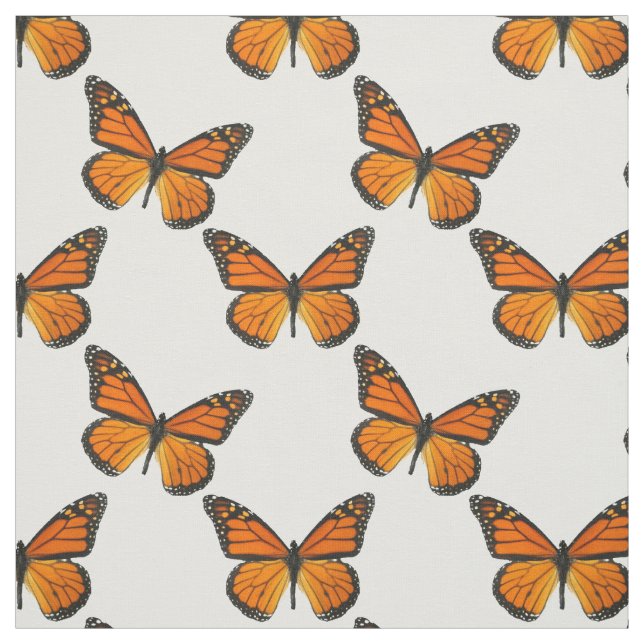 Monarch Butterfly Tyg (Provkarta)