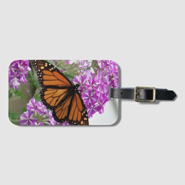 Monarch Butterfly-uppspelningskort Bagagebricka (Framsida horisontal)