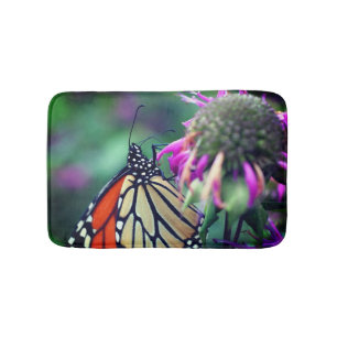 Monarch Butterfly vid nedstängning Badrumsmatta