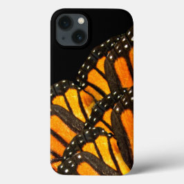 Monarch butterfly vinge orange fotoart och svart