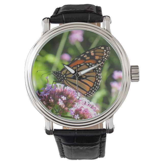 Monarch Butterfly Watch Armbandsur (Framsida)