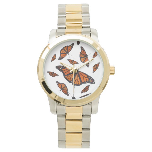 Monarch Butterfly Watch (välj Färg) Armbandsur (Framsida)