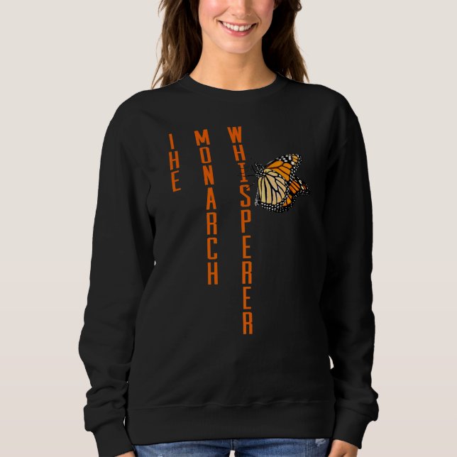 Monarch Butterfly Whisperer Butterfly T Shirt (Framsida)
