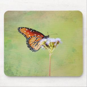 Monarch Butterfly Wildblomart Art Mouse Pad Musmatta