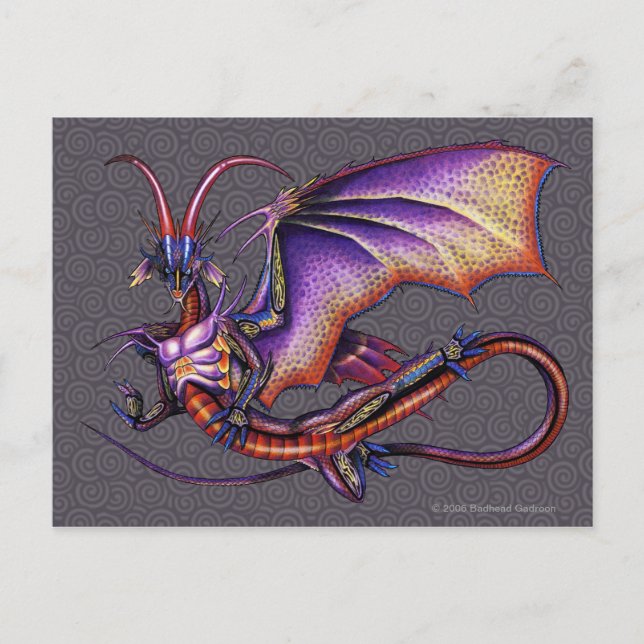 Monarch Dragon-vykort Vykort (Framsida)
