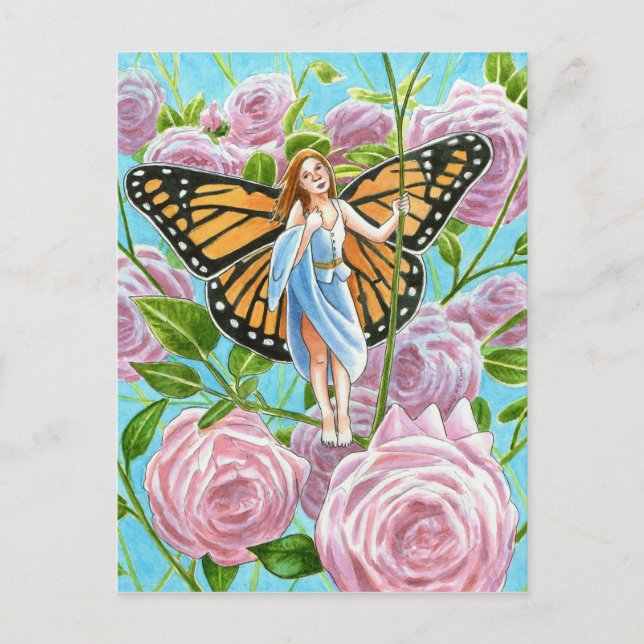 Monarch Fairy i Ro Vykort (Framsida)