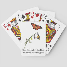 Monarch-fjäril Casinokort