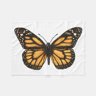 Monarch-fjäril Fleecefilt