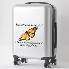 Monarch-fjäril Klistermärken