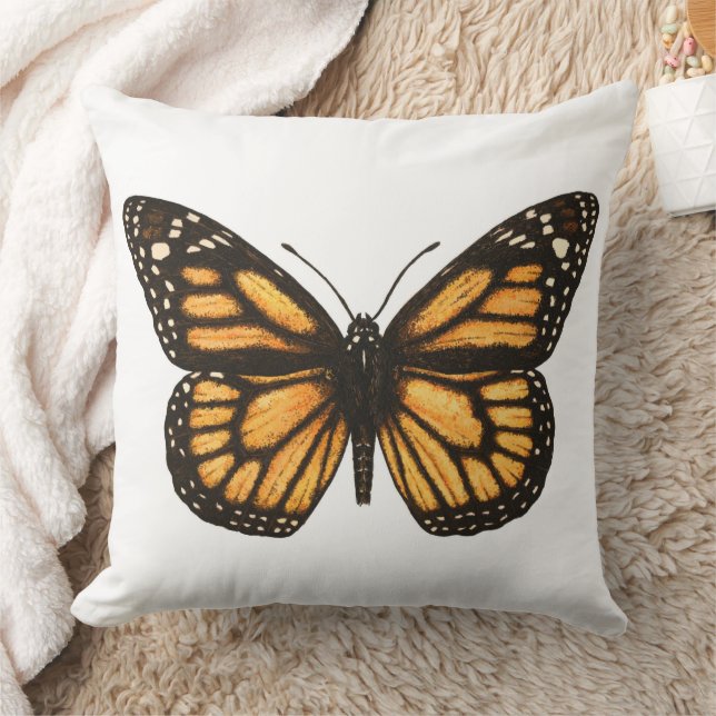 Monarch-fjäril Kudde (Filt)