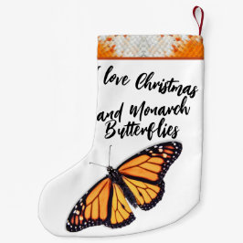 Monarch-fjäril Liten Julstrumpa