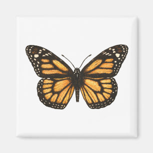 Monarch-fjäril Magnet