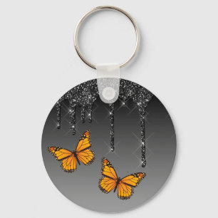 Monarch-fjäril Nyckelring