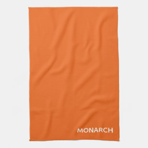 Monarch-fjäril orange färg namn kökshandduk