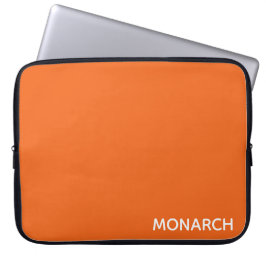 Monarch-fjäril orange färg namn laptop fodral