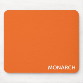 Monarch-fjäril orange färg namn musmatta