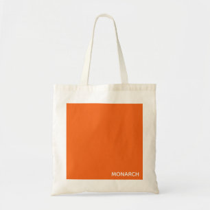 Monarch-fjäril orange färg namn tygkasse