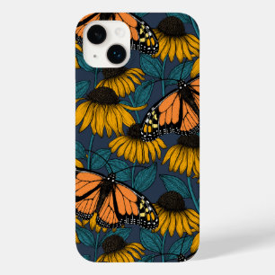 Monarch-fjäril på gulter