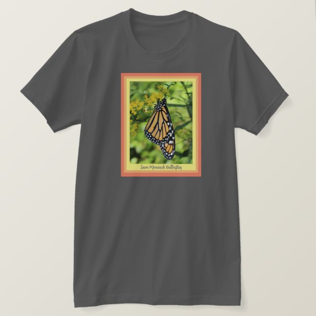 Monarch-fjäril T Shirt (Design framsida)
