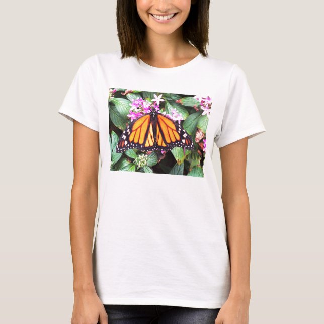 Monarch-fjäril Tee (Framsida)