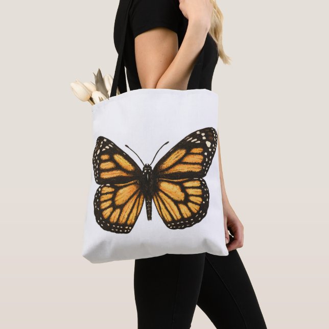 Monarch-fjäril Tygkasse (Närbild)