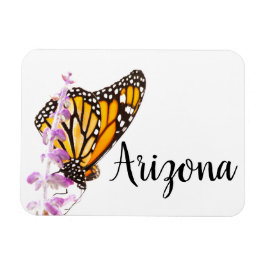 Monarch gick på lavender, Arizona Magnet