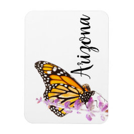 Monarch gick på lavender, Arizona Magnet