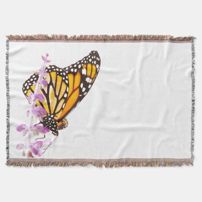 Monarch gick på lavender mysfilt (Framsidan)