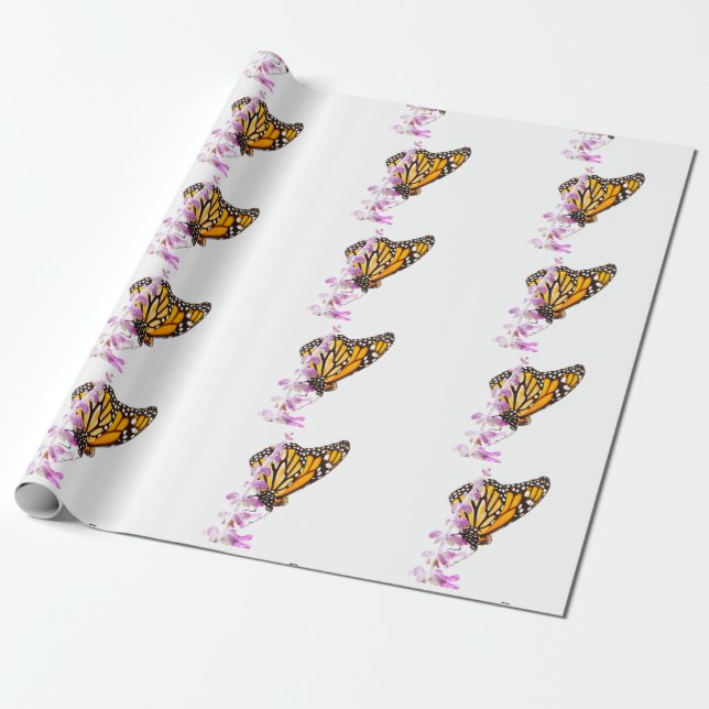 Monarch gick på Lavender Presentpapper (Utrullad)