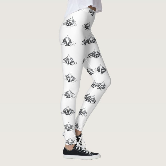 Monarch-kontur Leggings (Höger)