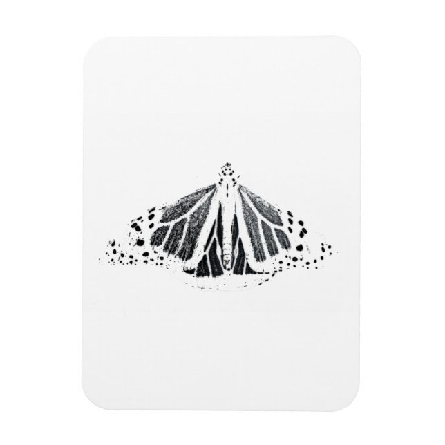 Monarch-kontur Magnet (Vertikal)