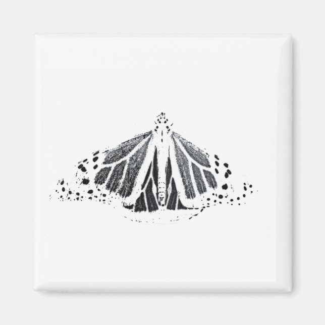 Monarch-kontur Magnet (Framsidan)