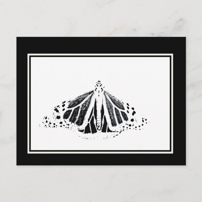 Monarch-kontur Vykort (Framsida)