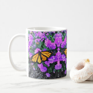 Monarch och Asters Mugg