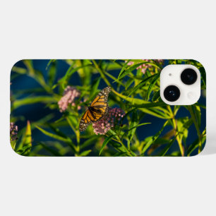 Monarch och Milkweed iphone case
