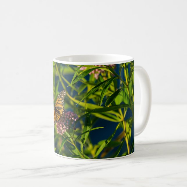 Monarch och Milkweed-kaffe Mugg (Framsida höger)