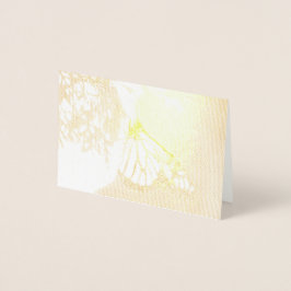 Monarch på Gren Folierat Kort