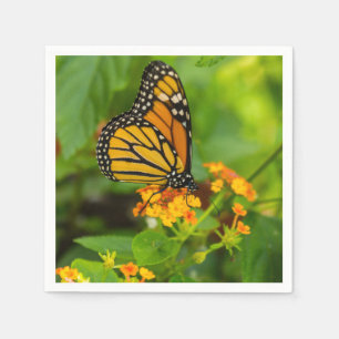 Monarch på Lantana Pappersservett