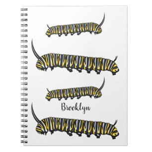 Monarch-tecknad-illustration Anteckningsbok