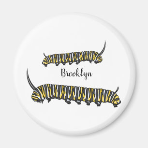 Monarch-tecknad-illustration   magnet