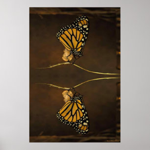 Monarch-utskrift Poster