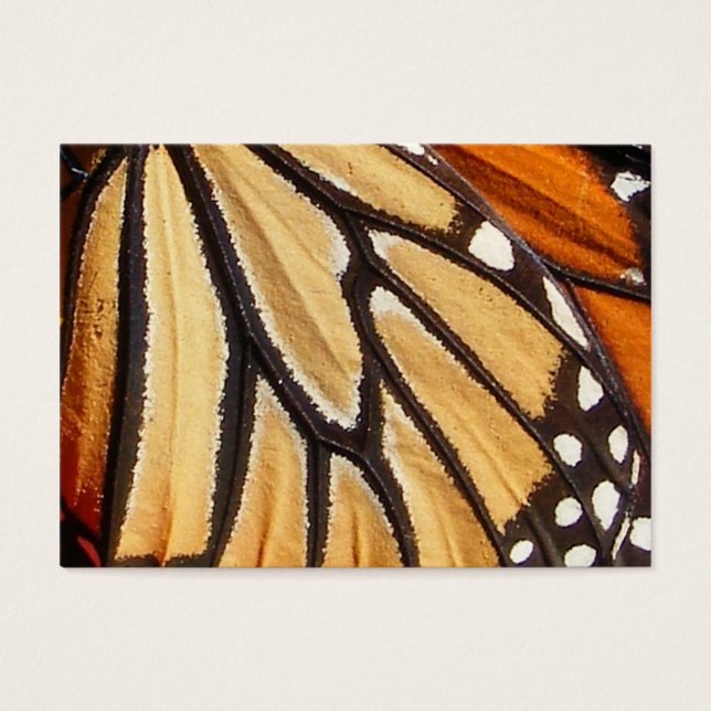 Monarch Vinge ~ ATC Visitkort (Framsidan)